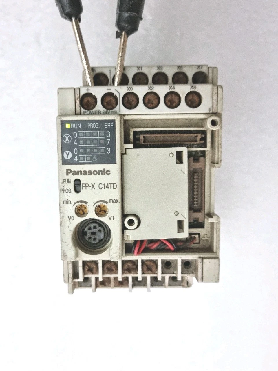 PANASONIC FP-X C14TD CONTROL UNIT AFPX-C14TD 24VDC (Used Working)